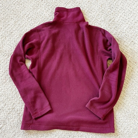 Patagonia Synchilla Jacket Womens Sz XS Plum 1/4 Zip Pullover Fleece Lightweight - Picture 5 of 6
